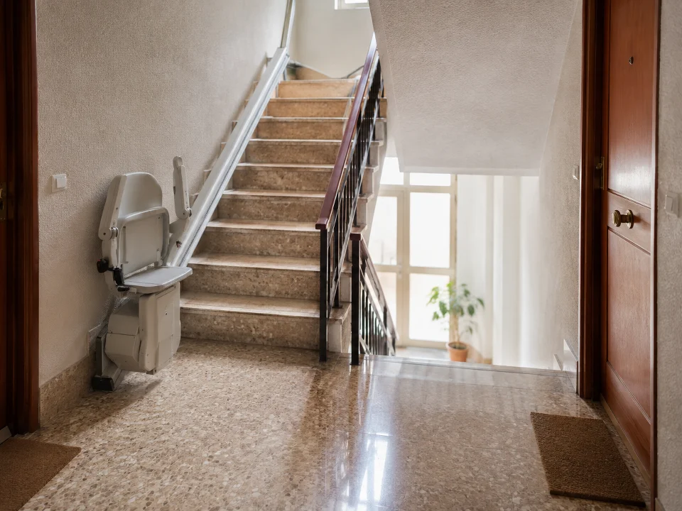 Quién paga la silla salvaescaleras instalada en la escalera común de un portal